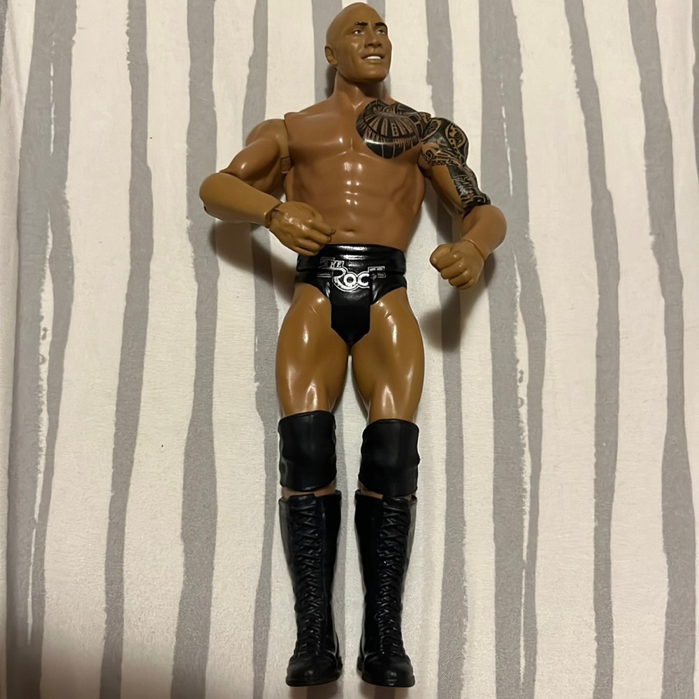 2017 Mattel Dwayne Johnson The Rock action figure